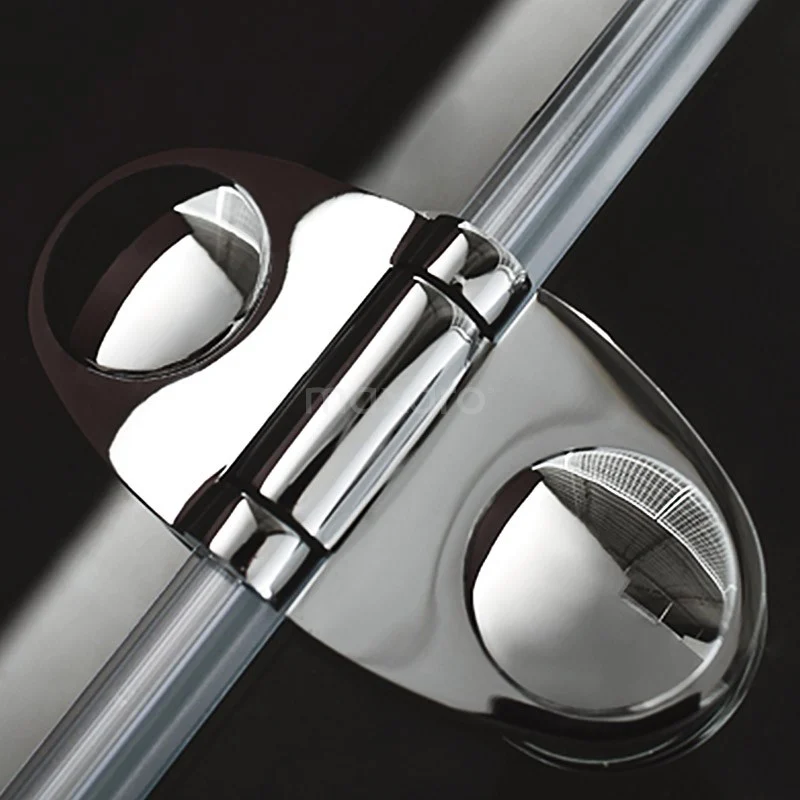 Amber Allure Douchecabine | 100x100 Cm Chroom Draaideur Kwartrond - Afbeelding 2