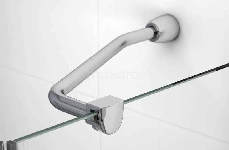 Amber Allure Douchecabine | 100x100 Cm Chroom Draaideur Kwartrond - Afbeelding 3