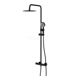 Balance Regendouche Opbouw | Zwart 25 Cm Regendouche