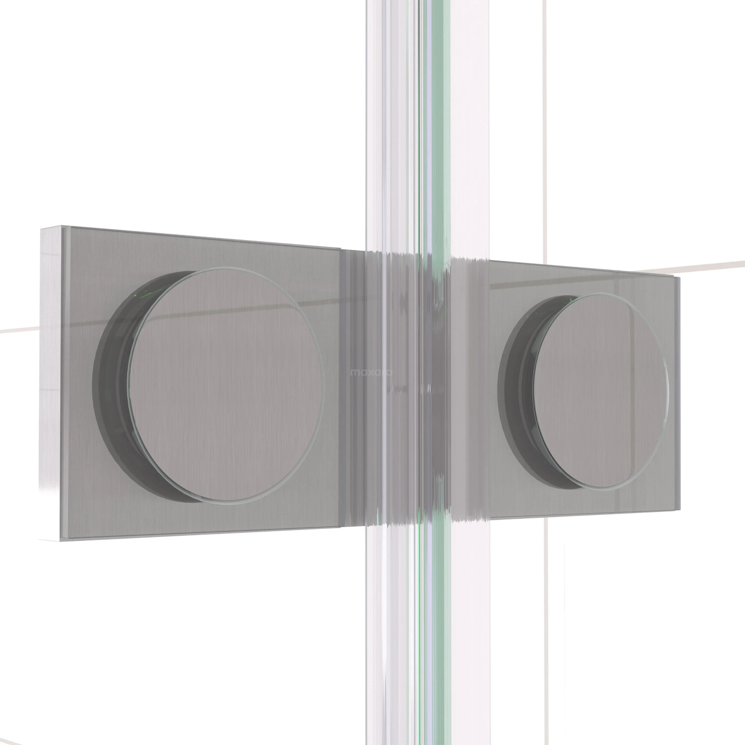 Diamond Douchecabine | 120x90 Cm Rvs Helder Glas Draaideur Rechthoek - Afbeelding 4