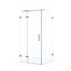 Diamond Douchecabine | 90x70 Cm Rvs Helder Glas Draaideur Rechthoek