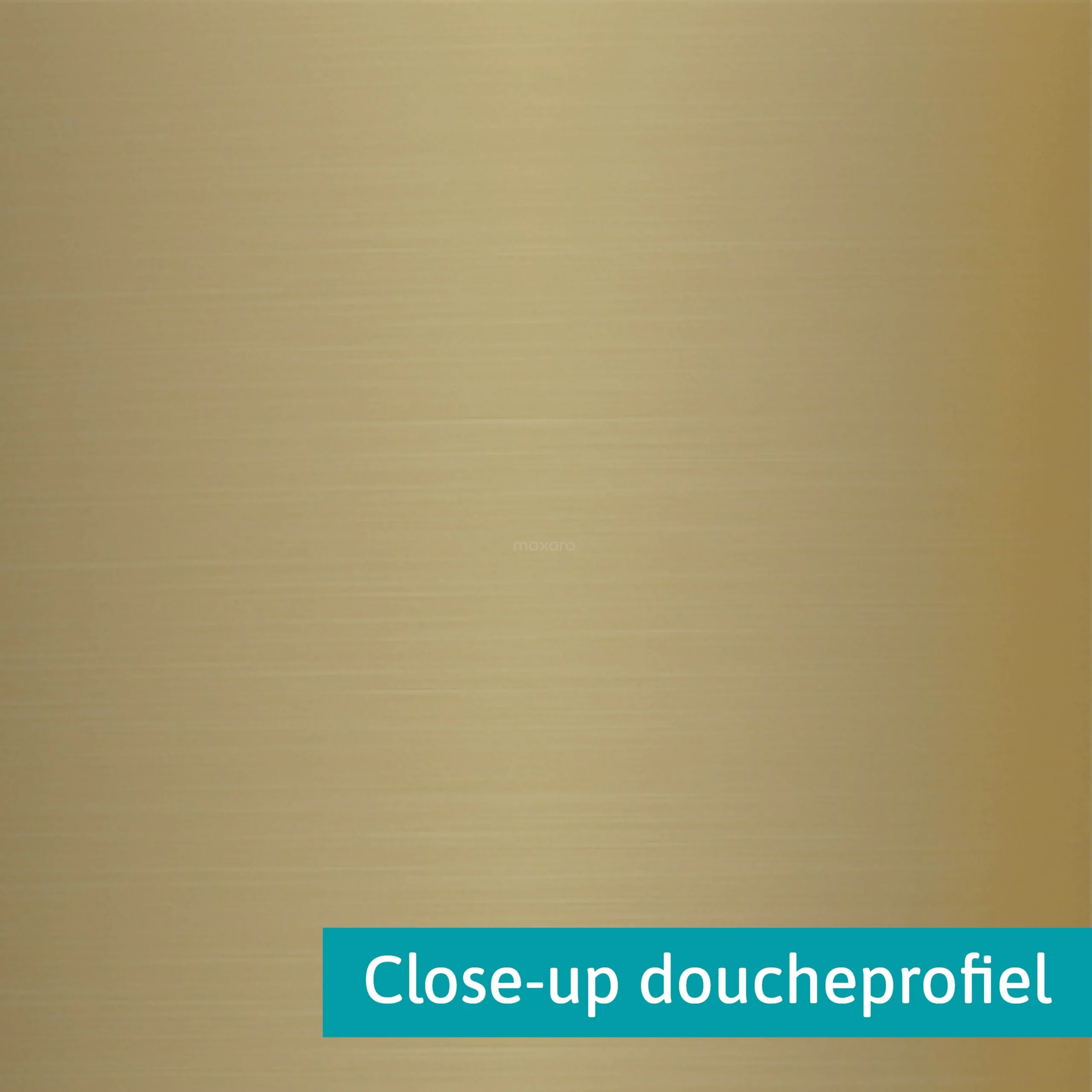 Diamond Douchecabine | 90x90 Cm Goud Helder Glas Draaideur Kwartrond - Afbeelding 7