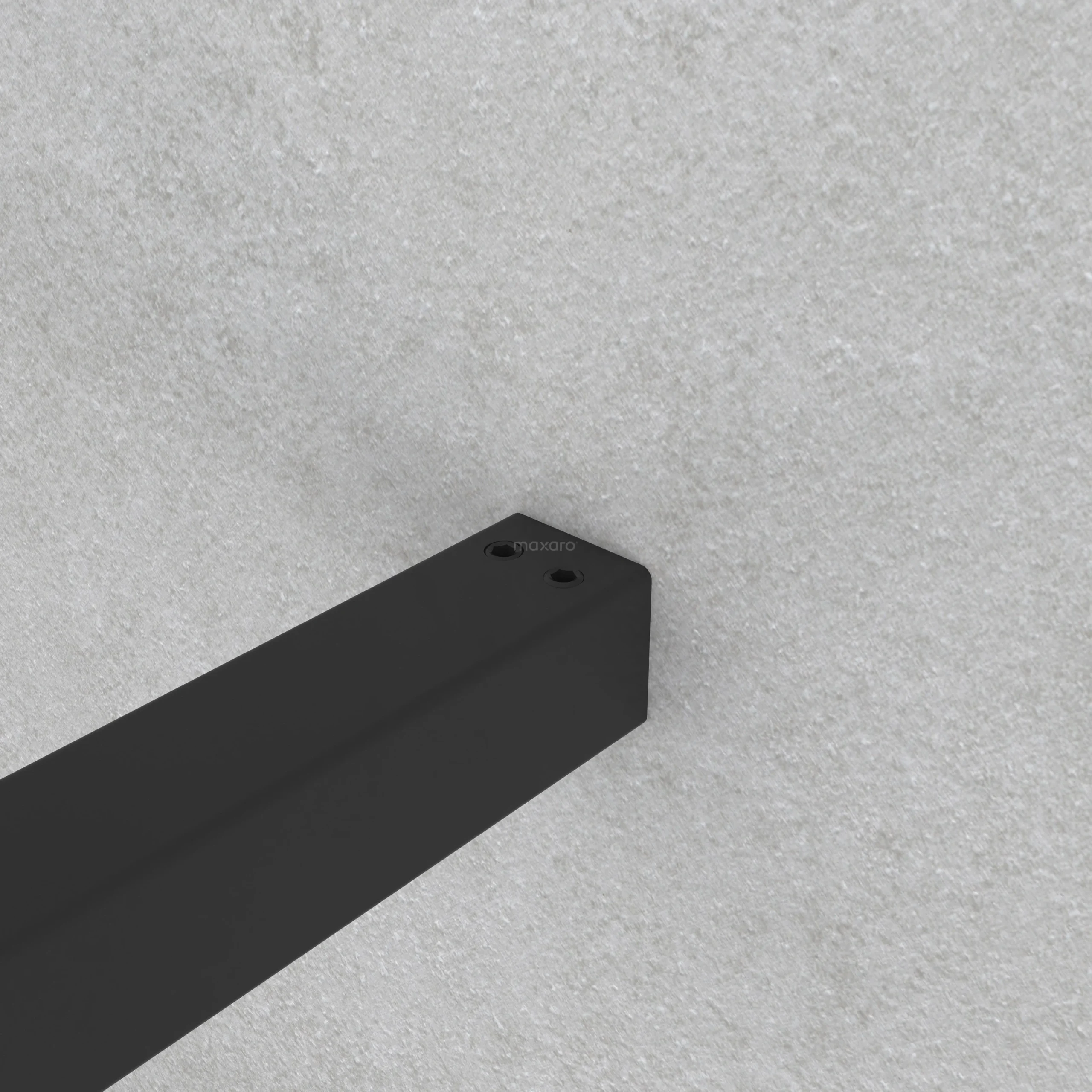 Diamond Douchedeur | 100 Cm Mat Zwart Helder Glas Draaideur - Afbeelding 6