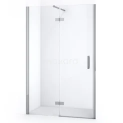 Diamond Douchedeur | 110 Cm Chroom Helder Glas Draaideur