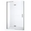 Diamond Douchedeur | 120 Cm Rvs Helder Glas Draaideur