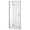 Diamond Douchedeur | 80 Cm Rvs Helder Glas Draaideur
