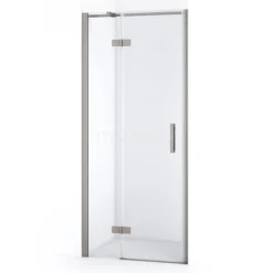 Diamond Douchedeur | 80 Cm Rvs Helder Glas Draaideur