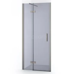 Diamond Douchedeur | 80 Cm Rvs Rookglas Draaideur