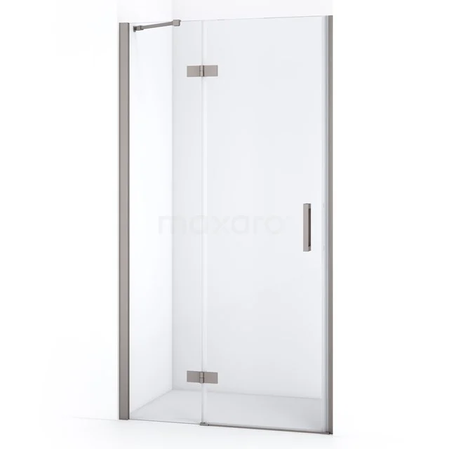 Diamond Douchedeur | 90 Cm Rvs Helder Glas Draaideur
