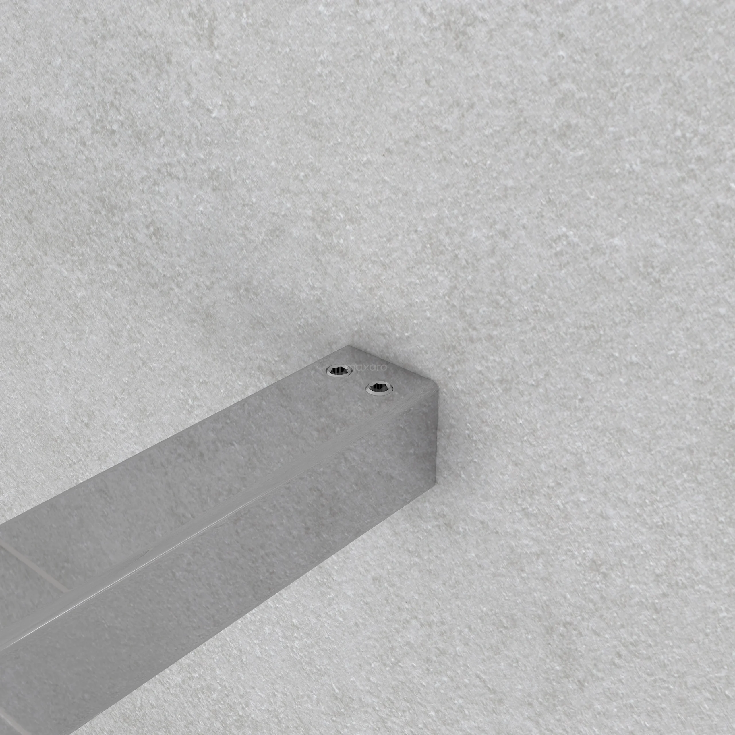 Diamond Inloopdouche | 100 Cm Chroom Matglas Vaste Wand - Afbeelding 4