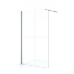 Diamond Inloopdouche | 110 Cm Chroom Helder Glas Vaste Wand