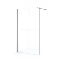 Diamond Inloopdouche | 110 Cm Rvs Helder Glas Vaste Wand