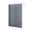 Diamond Inloopdouche | 140 Cm Chroom Rookglas Vaste Wand