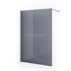 Diamond Inloopdouche | 140 Cm Chroom Rookglas Vaste Wand