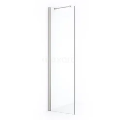 Diamond Inloopdouche | 60 Cm Rvs Helder Glas Vaste Wand