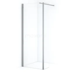 Diamond Inloopdouche | 70 Cm Chroom Helder Glas Vaste Wand Met Zijwand