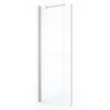 Diamond Inloopdouche | 80 Cm Rvs Helder Glas Vaste Wand