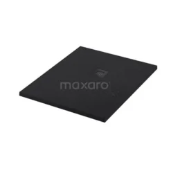 Douchebak 100x80cm Rechthoek Mineraalmarmer Zwart