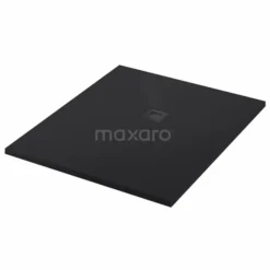 Douchebak 120x100cm Rechthoek Mineraalmarmer Zwart