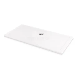 Douchebak 160x80cm Rechthoek Acryl Hoogglans Wit