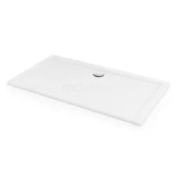 Douchebak 160x90cm Rechthoek SMC Hoogglans Wit