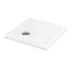 Douchebak 70x70cm Vierkant Acryl Hoogglans Wit