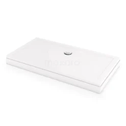 Hoge Douchebak 150x80cm Rechthoek Acryl Hoogglans Wit