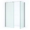 Pearl Inloopdouche | 140x90 Cm Matglas 2 Vaste Wanden