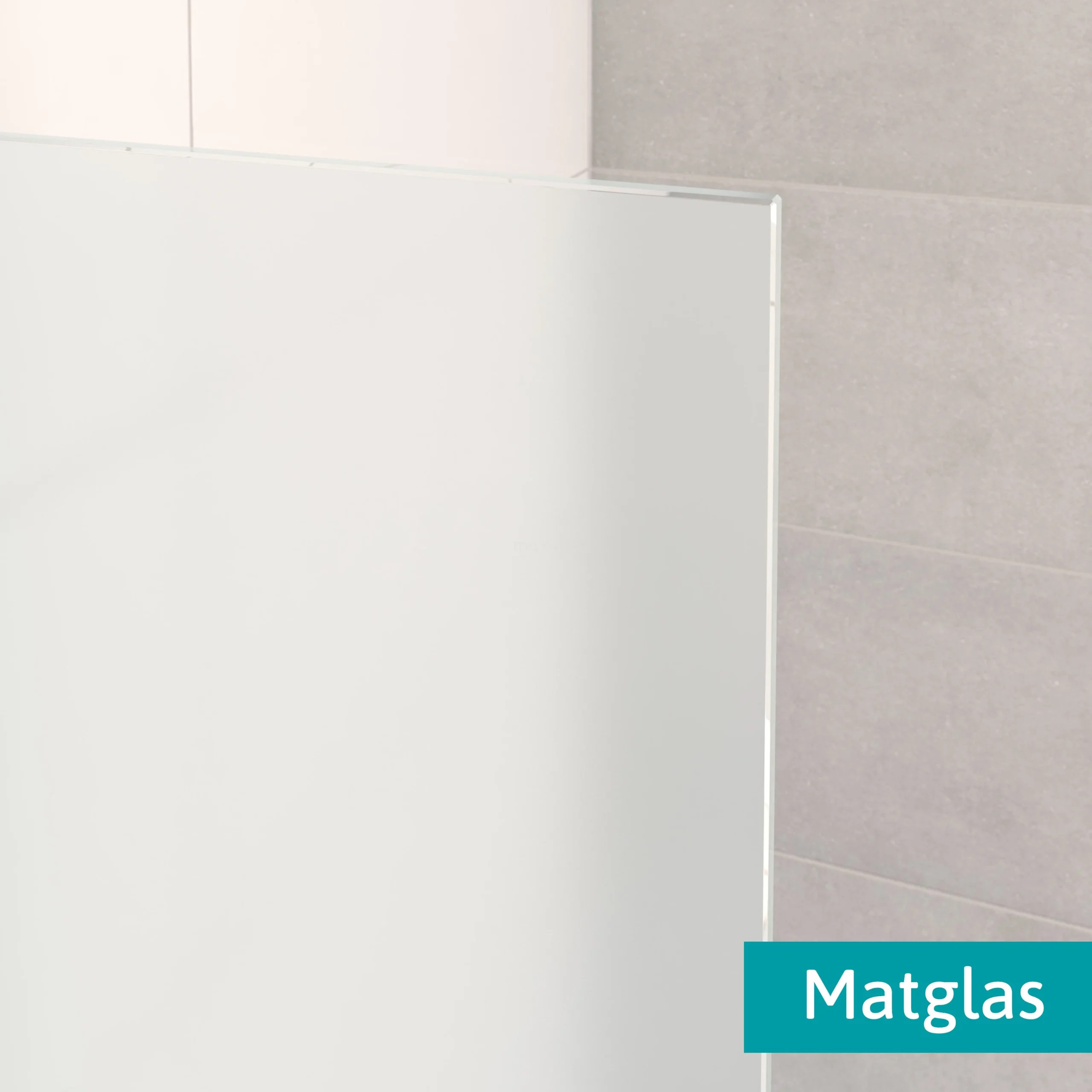 Pearl Inloopdouche | 90x90 Cm Matglas 2 Vaste Wanden - Afbeelding 7