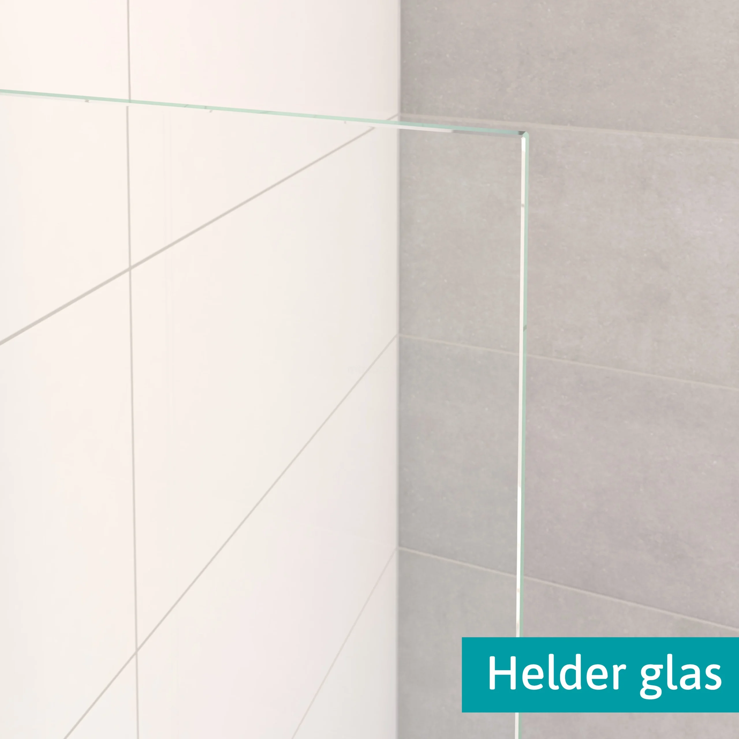 Quartz Douchedeur | 80 Cm Rvs Helder Glas Draaideur - Afbeelding 5