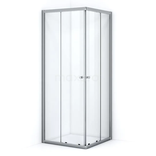 Ruby Allure Douchecabine | 70x70 Cm Chroom Helder Glas Schuifdeur Vierkant