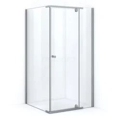 Topaz Douchecabine | 90x90 Cm Chroom Draaideur Vierkant