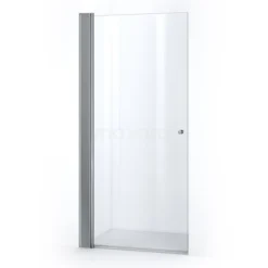 Zircon Comfort Douchedeur | 100 Cm Chroom Helder Glas Pendeldeur