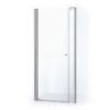 Zircon Comfort Douchedeur | 105 Cm Chroom Helder Glas Draaideur
