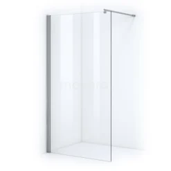 Zircon Comfort Inloopdouche | 110 Cm Chroom Helder Glas Vaste Wand