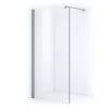 Zircon Essence Inloopdouche | 100 Cm Chroom Helder Glas Vaste Wand